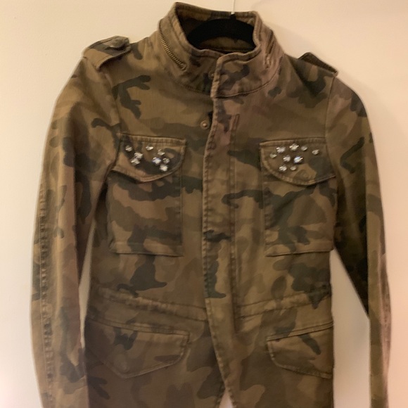 zara army fatigue jacket